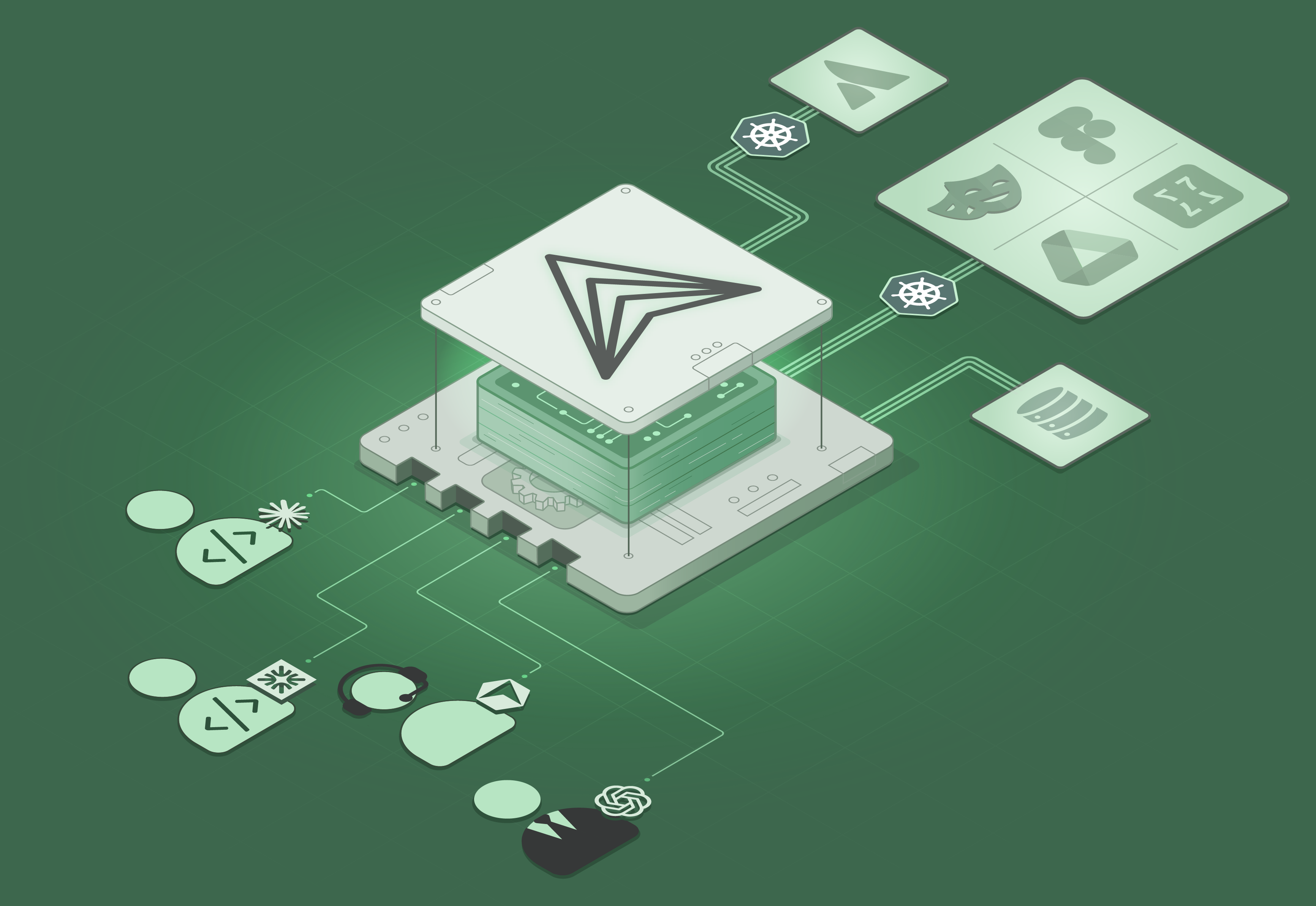 Stacklok homepage hero illustration